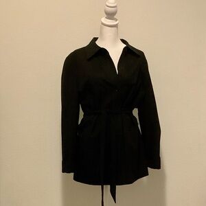 Ann Taylor Black Belted Blazer